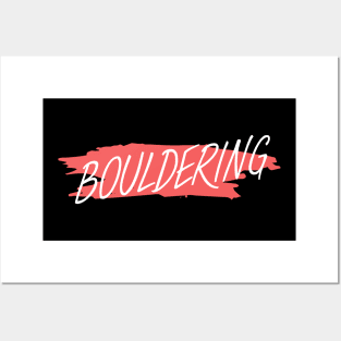 Bouldering Posters and Art